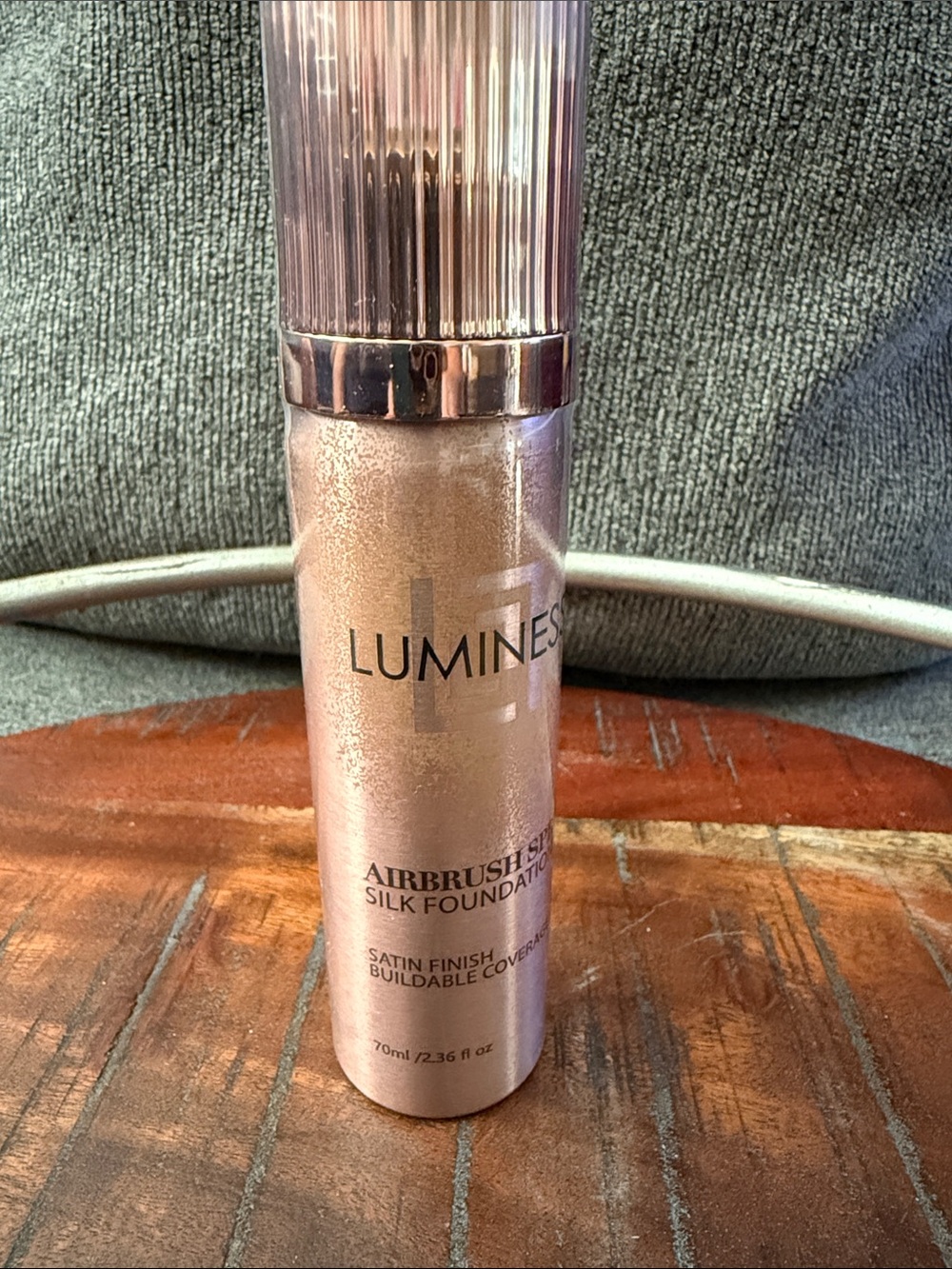LUMINESS Airbrush Spray Silk Foundation Satin Finish 2.36fl oz SEALED MEDIUM 040